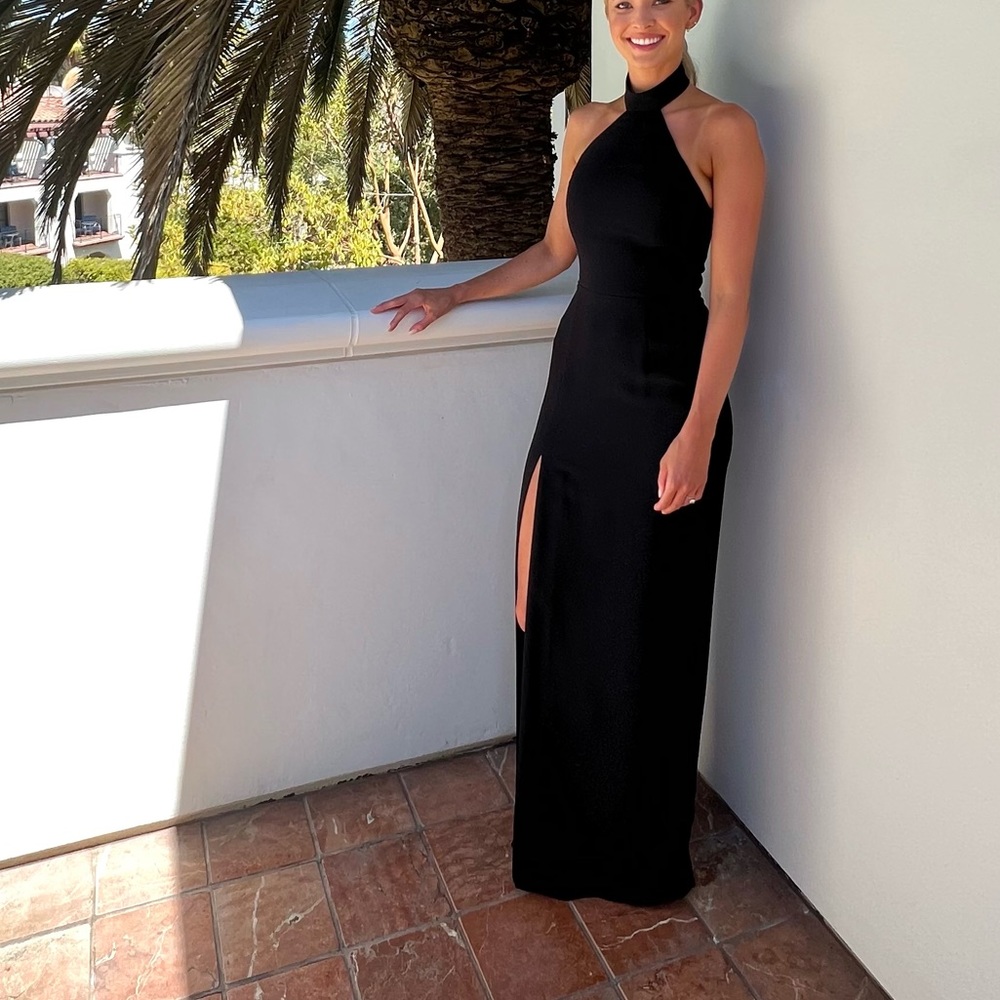Amanda Uprichard black gown, in perfect condition!
